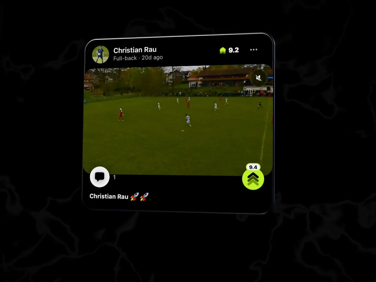 A clip with the Pitch rating control